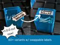 Swapfinity - Gridfinity Bins w/ Quick Swap Labels