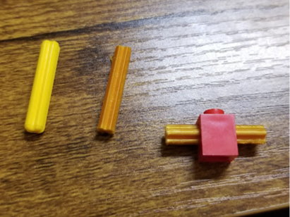 "Brick" Axle (23.3mm) Part Number:6130009