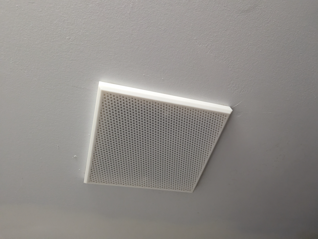 Bathroom fan cover