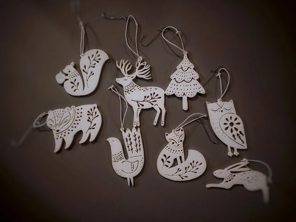 Christmas animal decoration