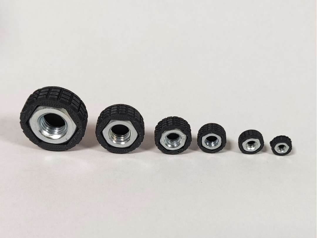 Rugged Thumb Nut Covers | Grip Knobs (M3-M10)