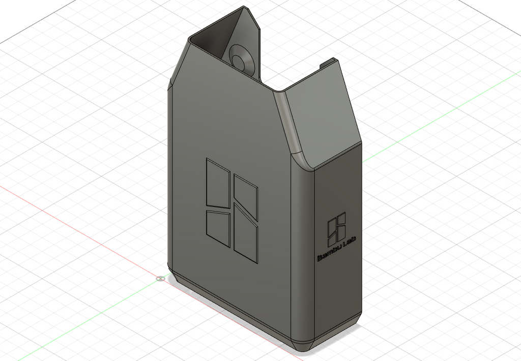 Bambu P1 Poop Chute w/Slot or Magnets