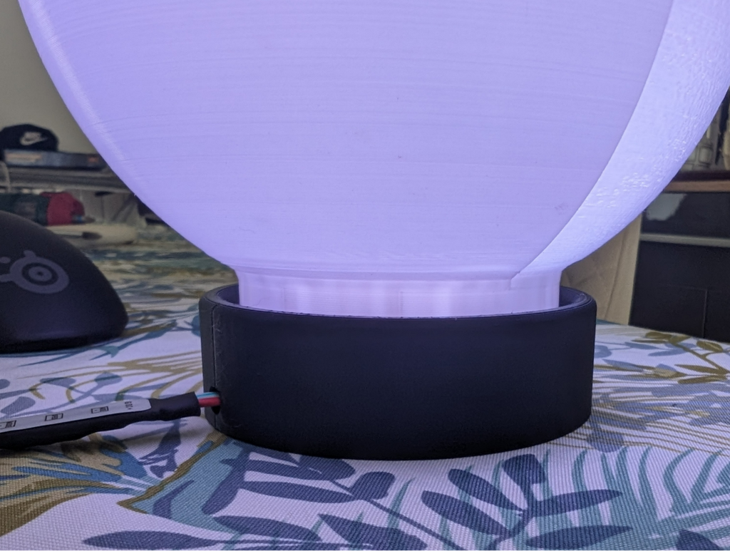 Lithophane base