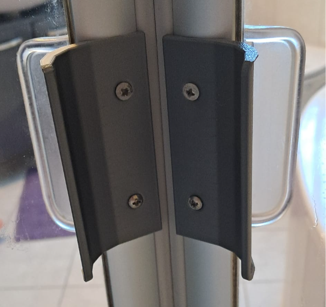 Duschgriff für rahmenlose Duschtüre