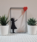 Banksy Balloon Girl - Frame