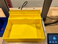 Hair clipper guard tray basket