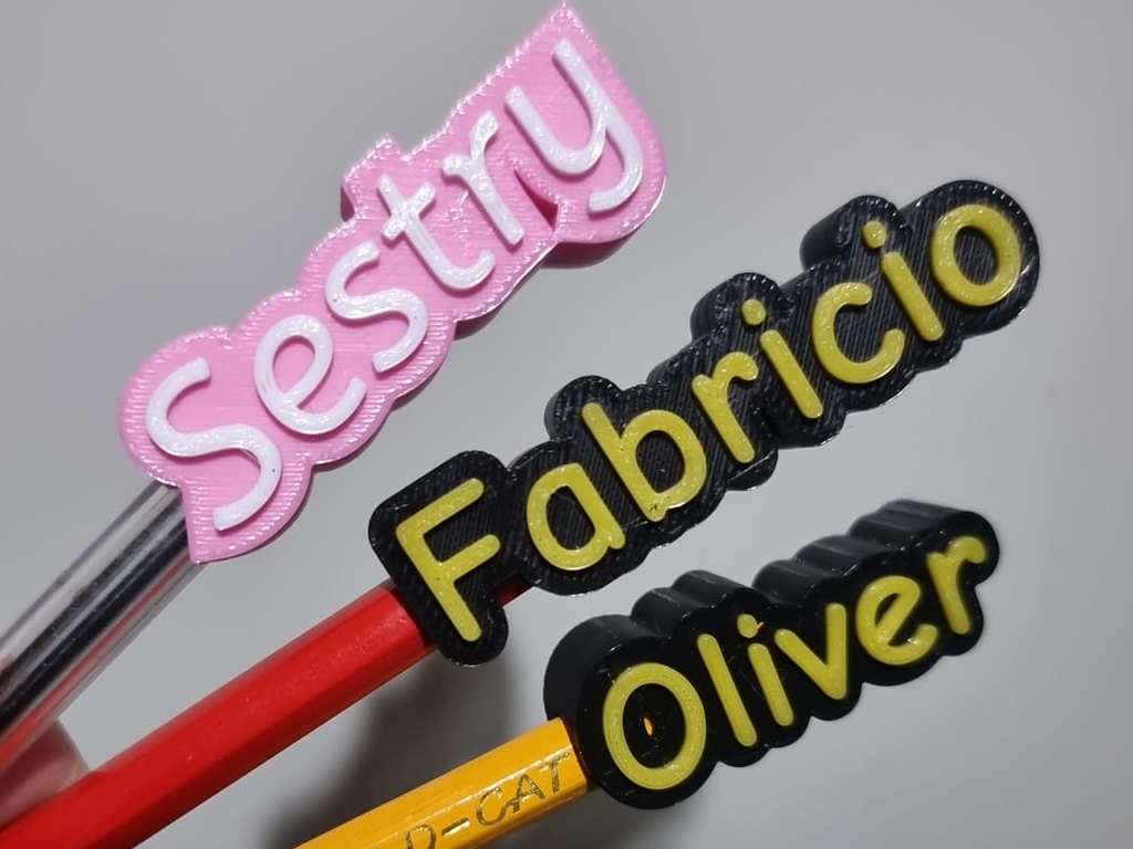 Nombre personalizable para Lápiz o lapicera