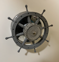 Pirate Ship Wheel Hot/Cold Shower Knob