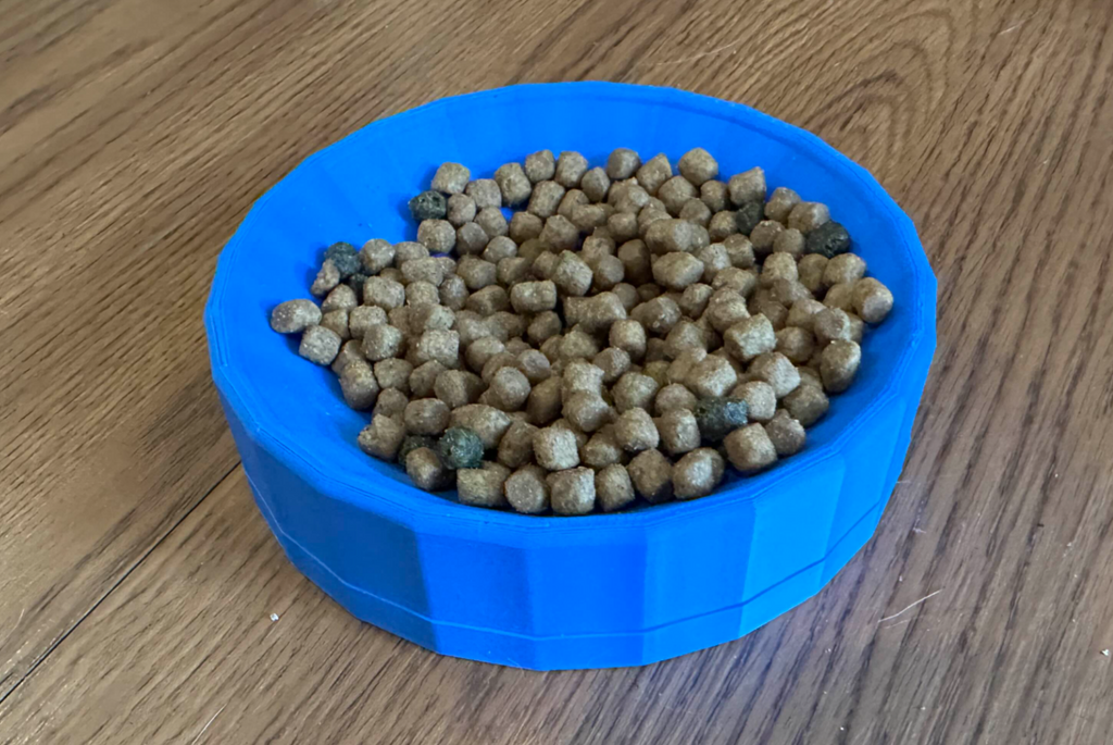 Whisker safe cat bowl