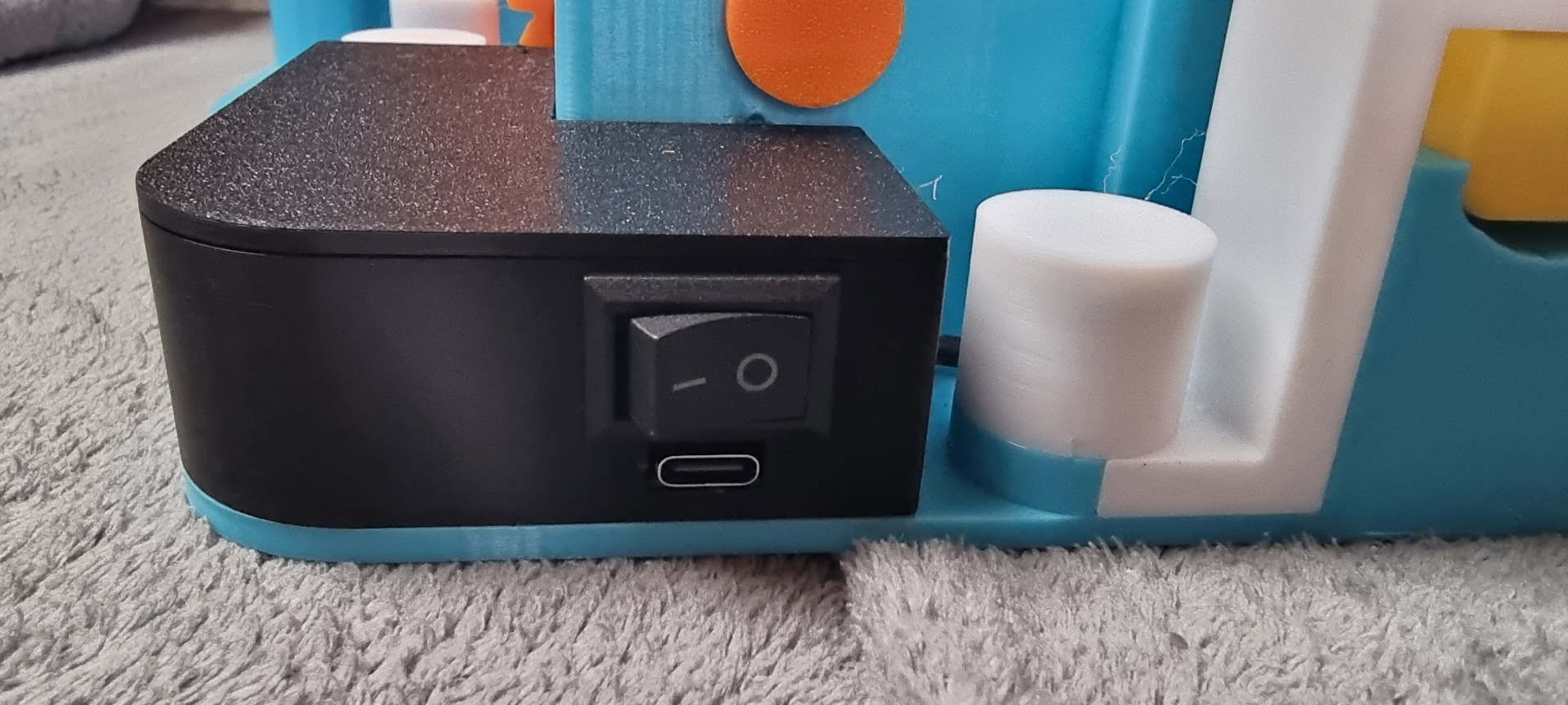 Battery powered Marble Run 003