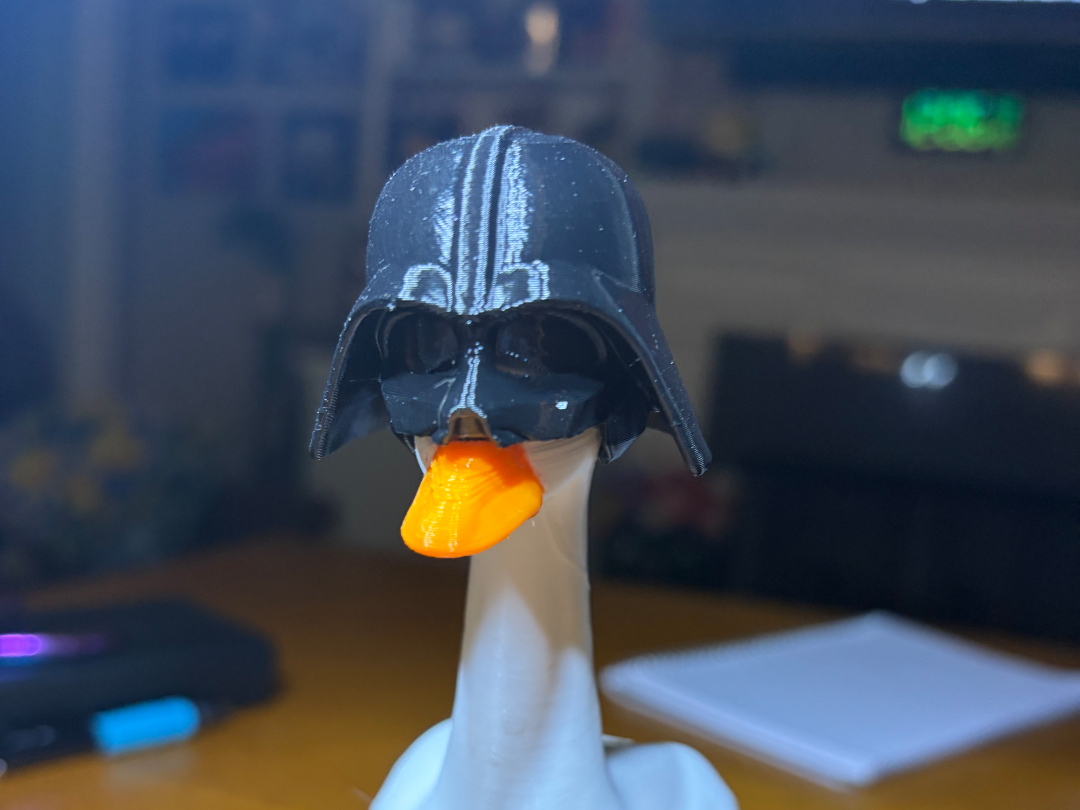 Helmet for Desk Goose