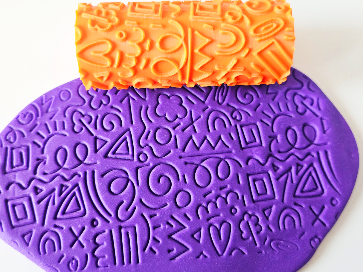 Texture Roller Squiggles