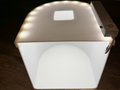 Photobox light and camera lidd