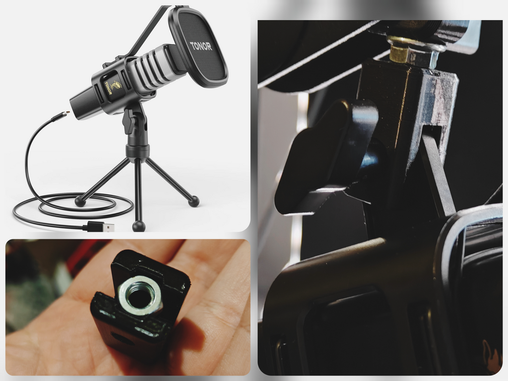 Microphone adapter (Tonor, M6 thread)