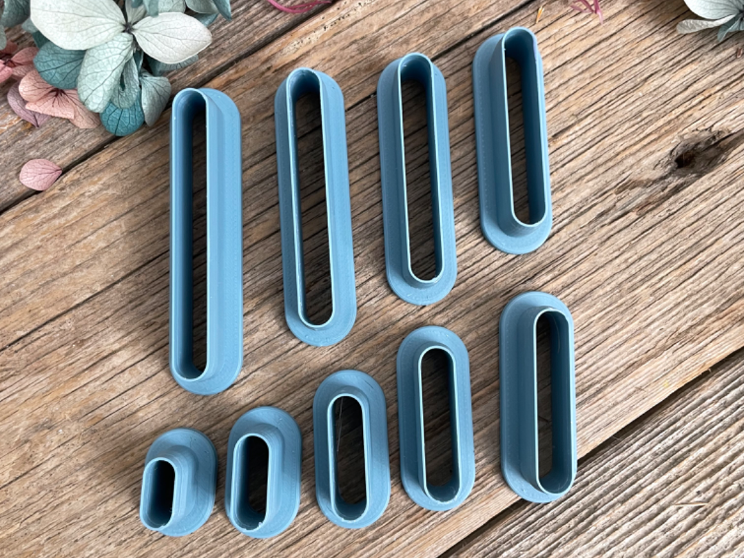 Thin Pill Earring Cutters