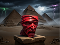 Undead Mummy Candy Bowl/Flower Pot
