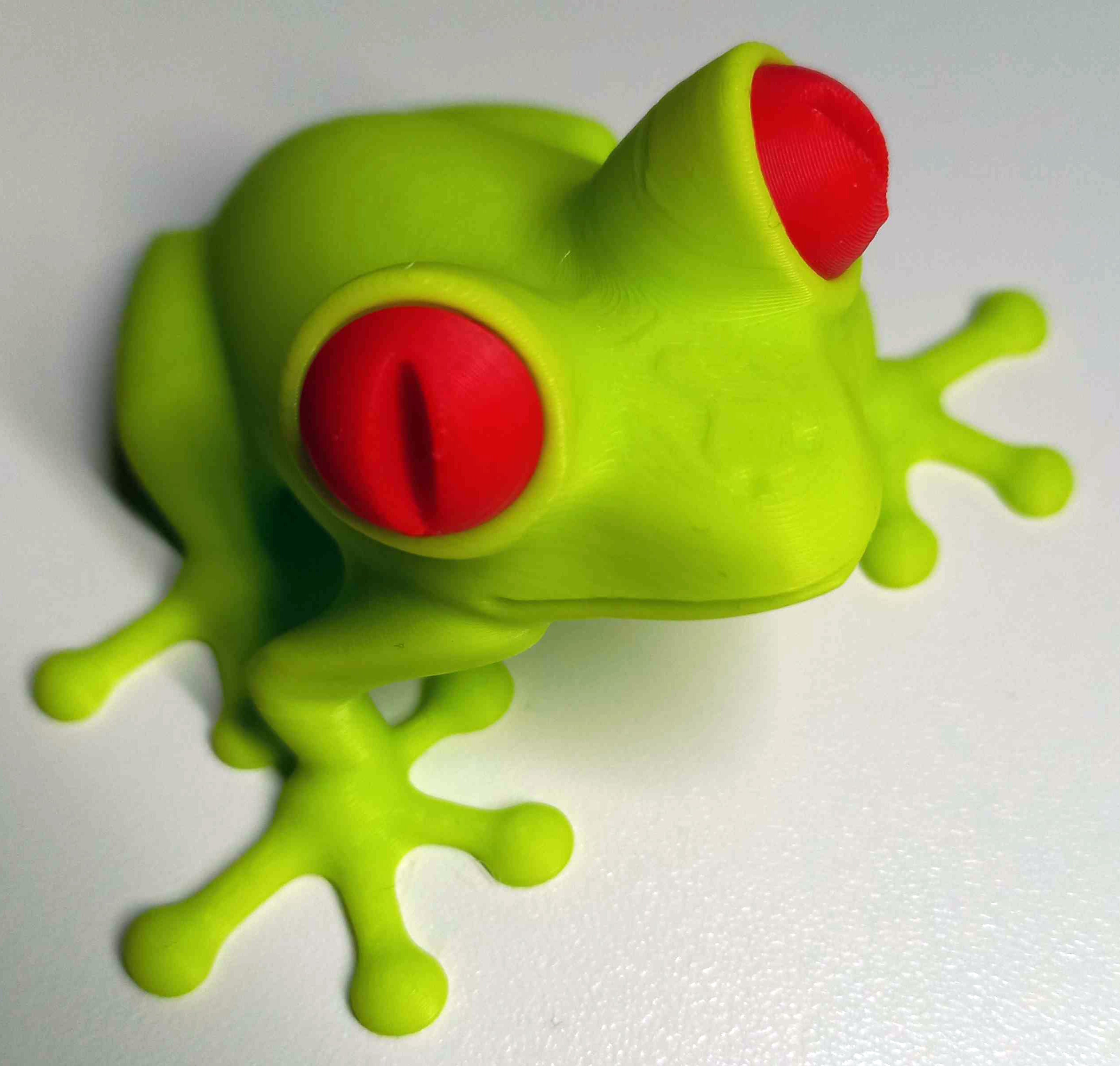 Multi Part "AJ the Frog" (fusion360)