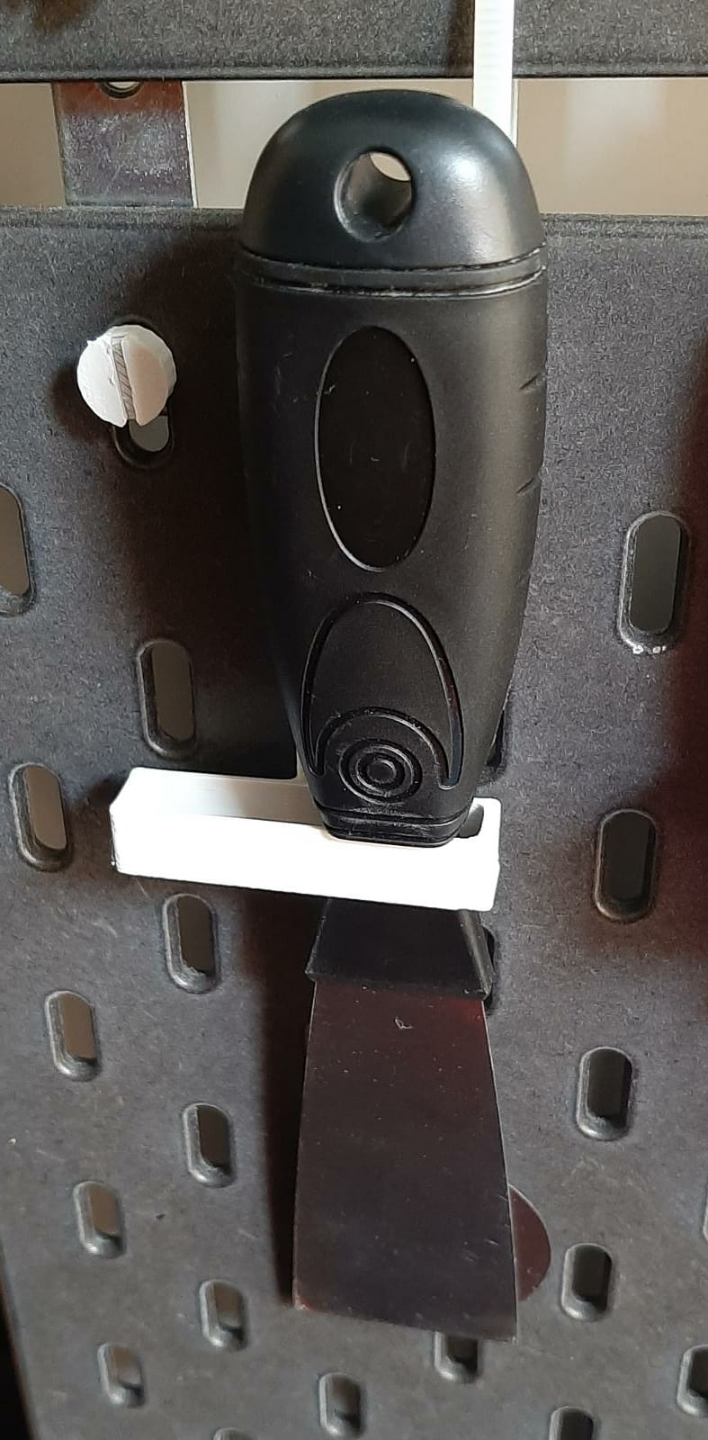 Ikea Skadis Scraper Holder