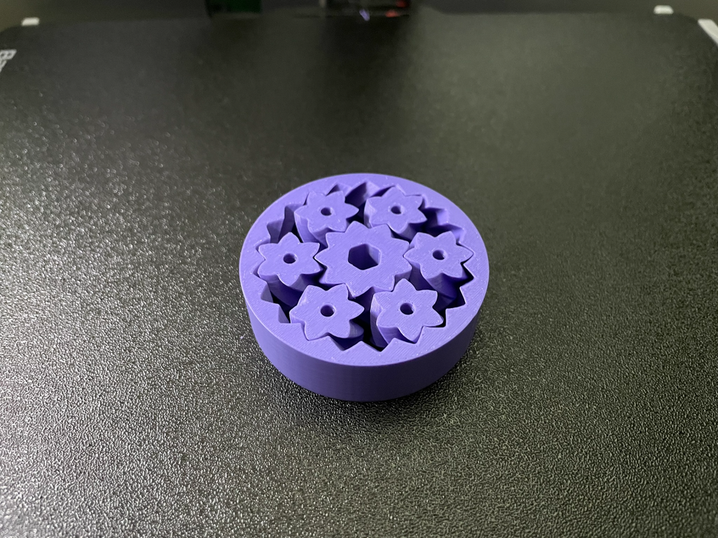 Planetary gear spinner
