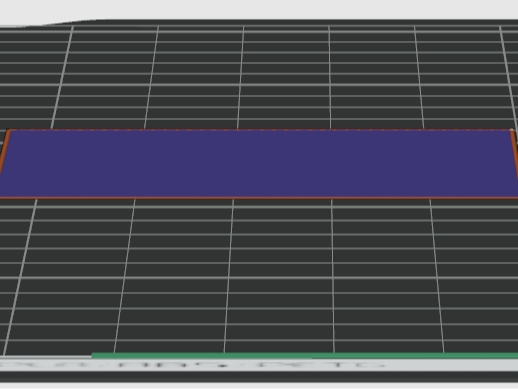 1 layer square <1g filament