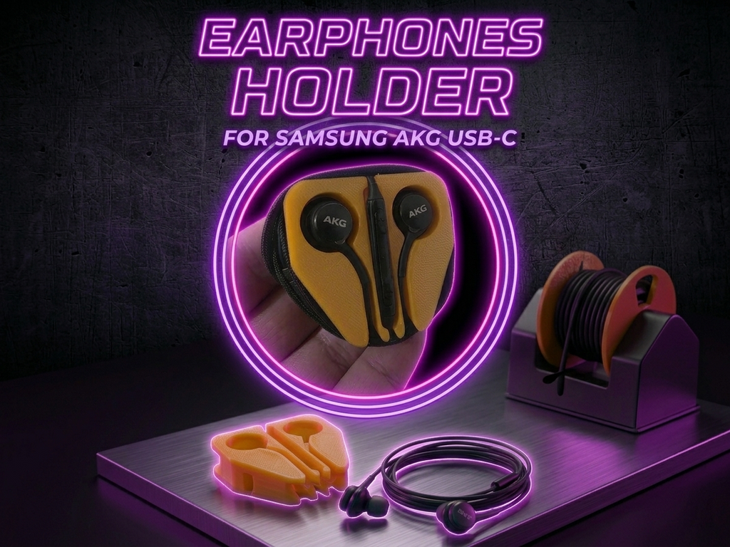 Samsung USB-C AKG Earphones Holder