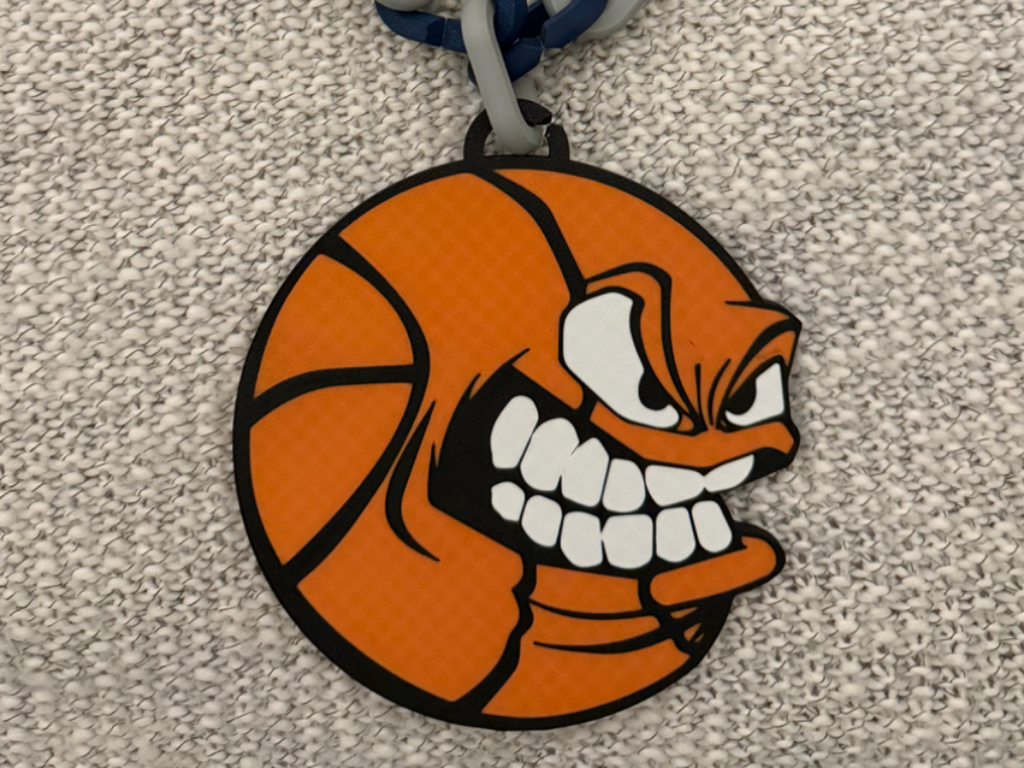 Angry basketball chain