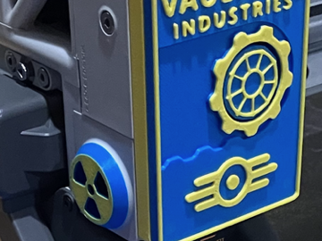 A1 Fan Cover - Fallout symbol