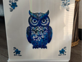 Owl Delft Bathroom Tile