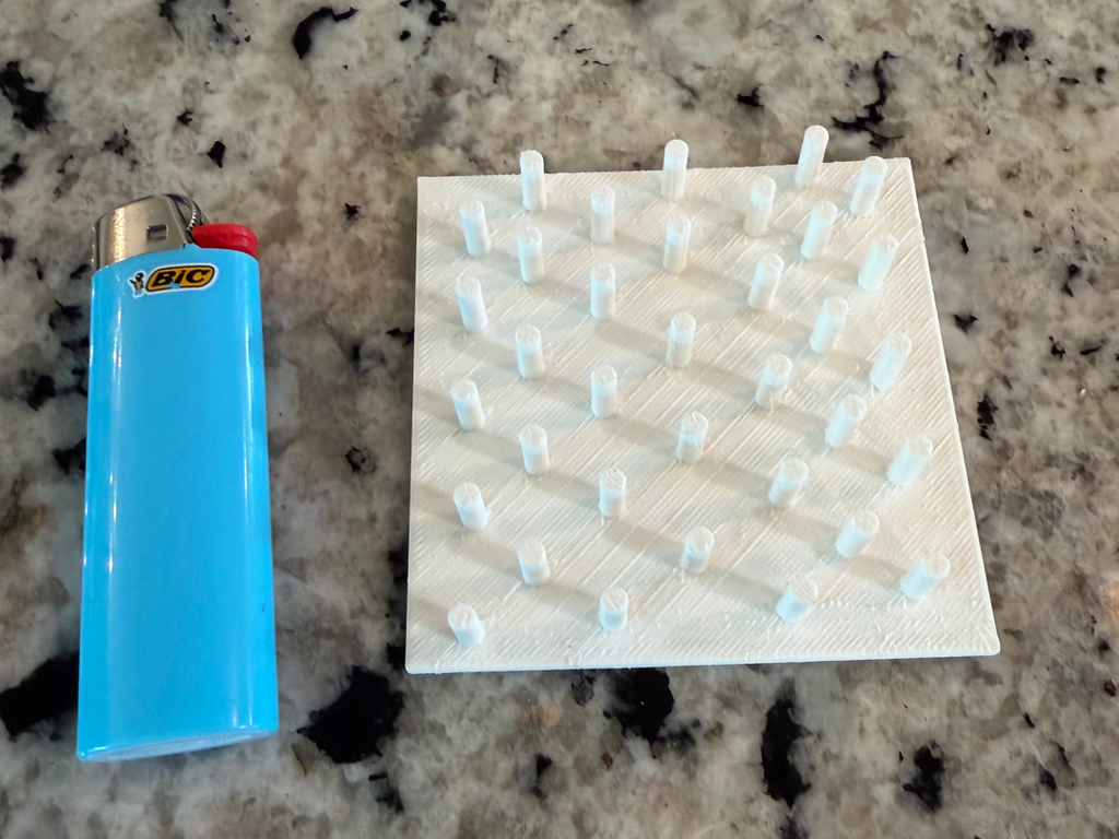very useless mini pegboard