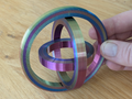 Raptor Gimbal 2 axis print in place fidget toy