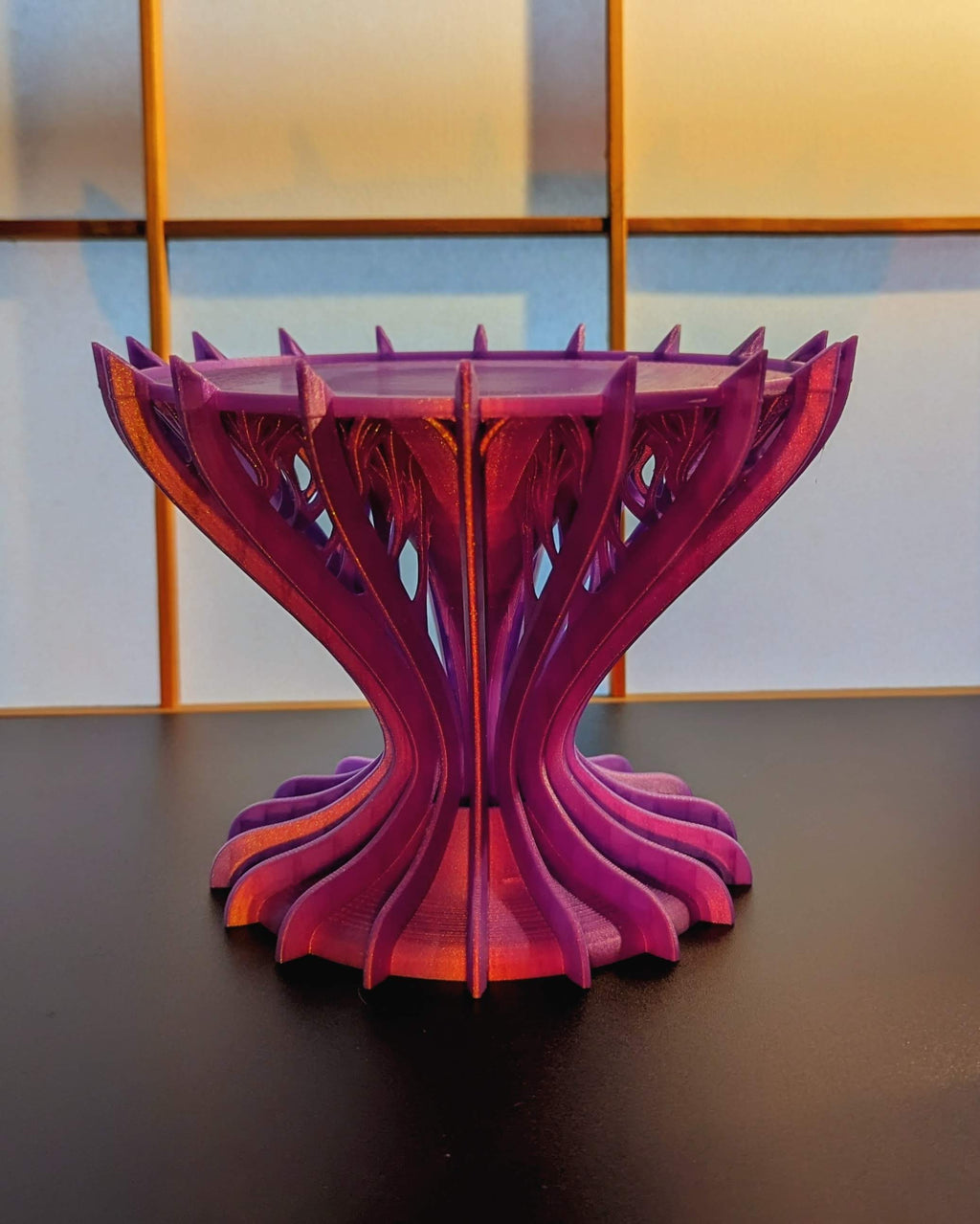 Art-Nouveau Cake Plate (no supports required)