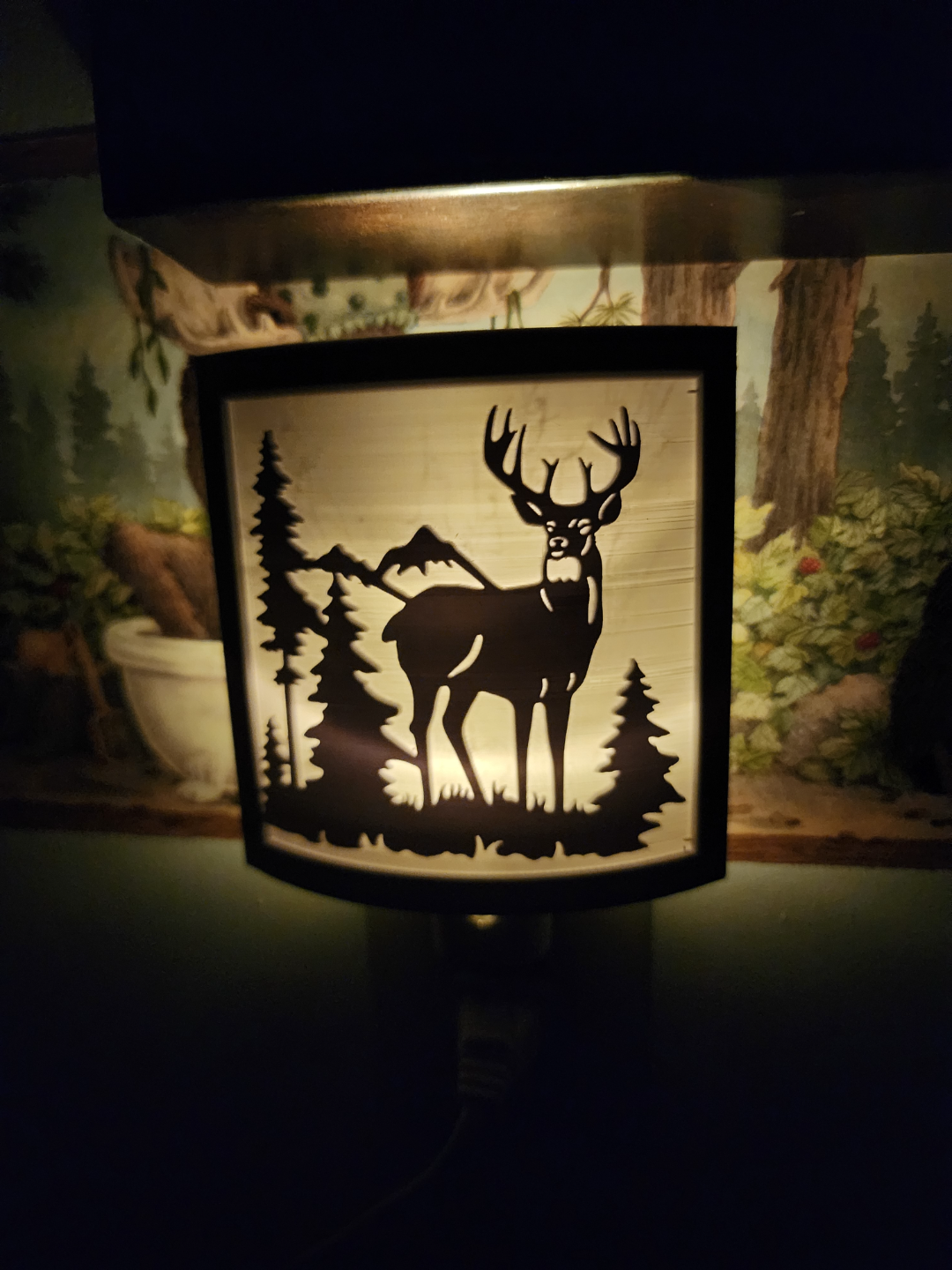 Deer Lithophane Nightlight