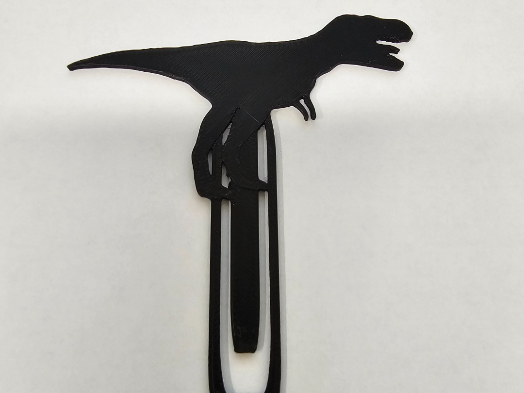 Simple T-Rex Dinosaur Bookmark - Commercial Use