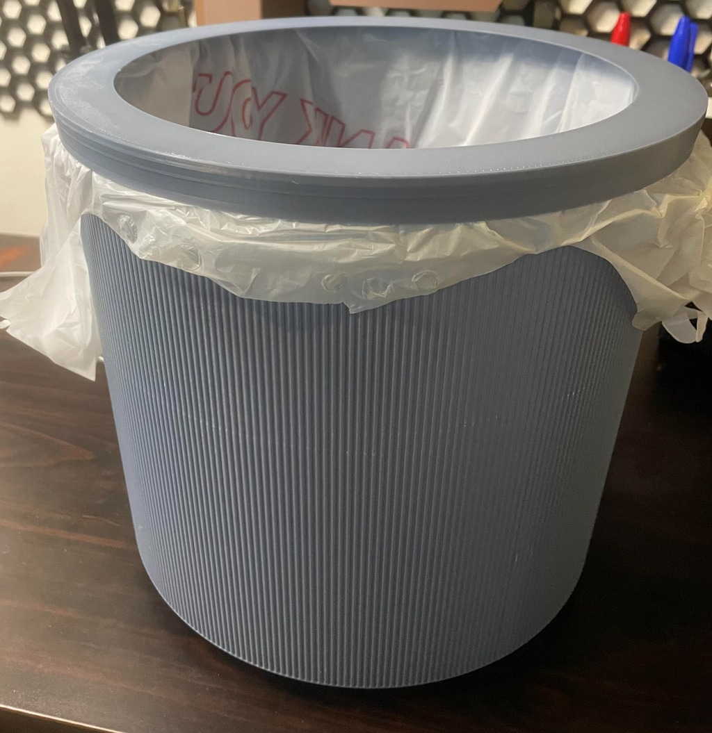 Trash Bin and Rim