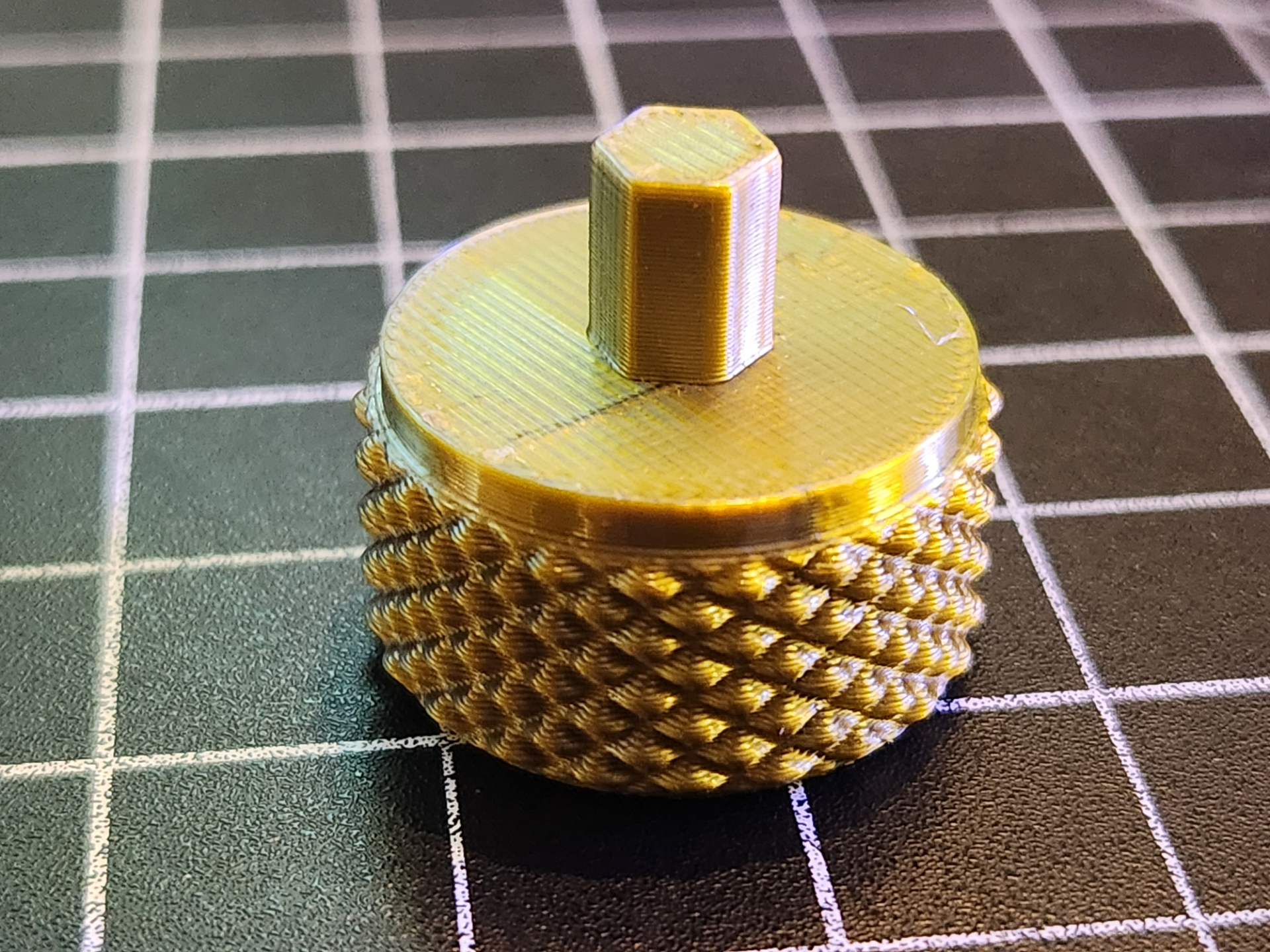 Fidget spinning knob