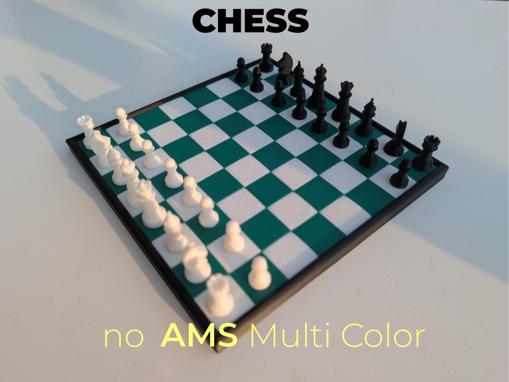 Chess Board | No AMS | Modular | 2 or 3 Colors