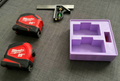 Gridfinity Tape Measure Milwaukee Storage