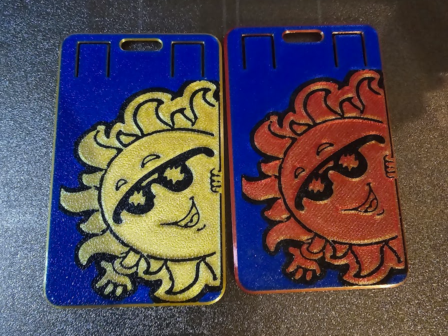 Cool Sun Work Badge Holder