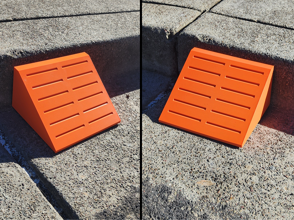 Vehicle Ramp for gutter/curb