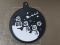 3D Christmas Ornament for Printing