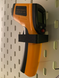Infrared thermometer hanger for IKEA SKADIS