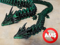 Articulated Flexi Dragon - Easy 3D Printable