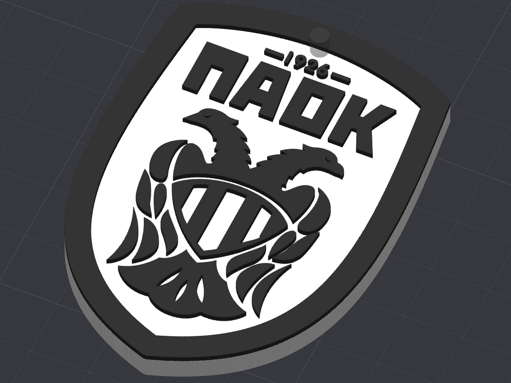 PAOK Keychain (0.02mm/AMS)