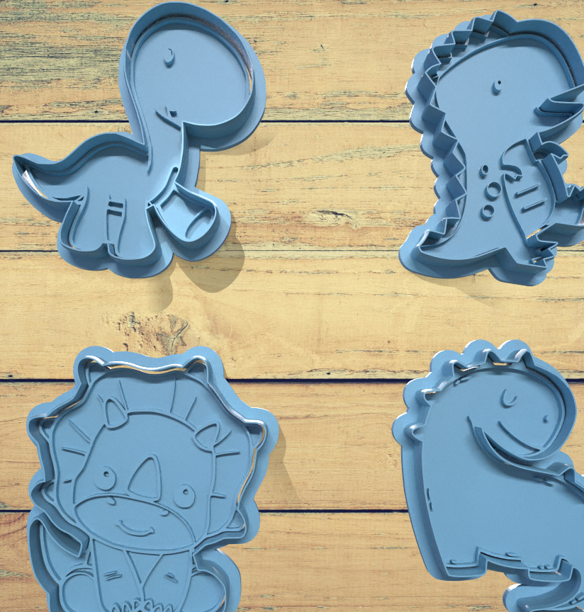 Dinosaur Cookie Cutter Set