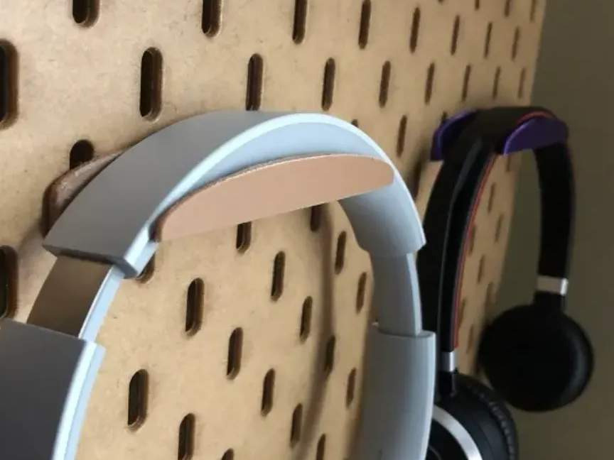 ikea skadis headphone hanger