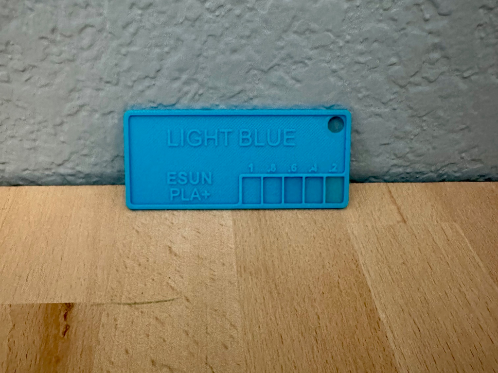 Basic Filament Swatch