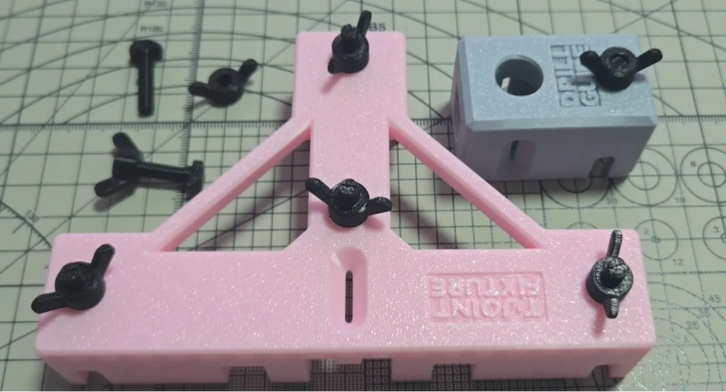 适用20型材打孔治具的船型螺母+蝶形螺母