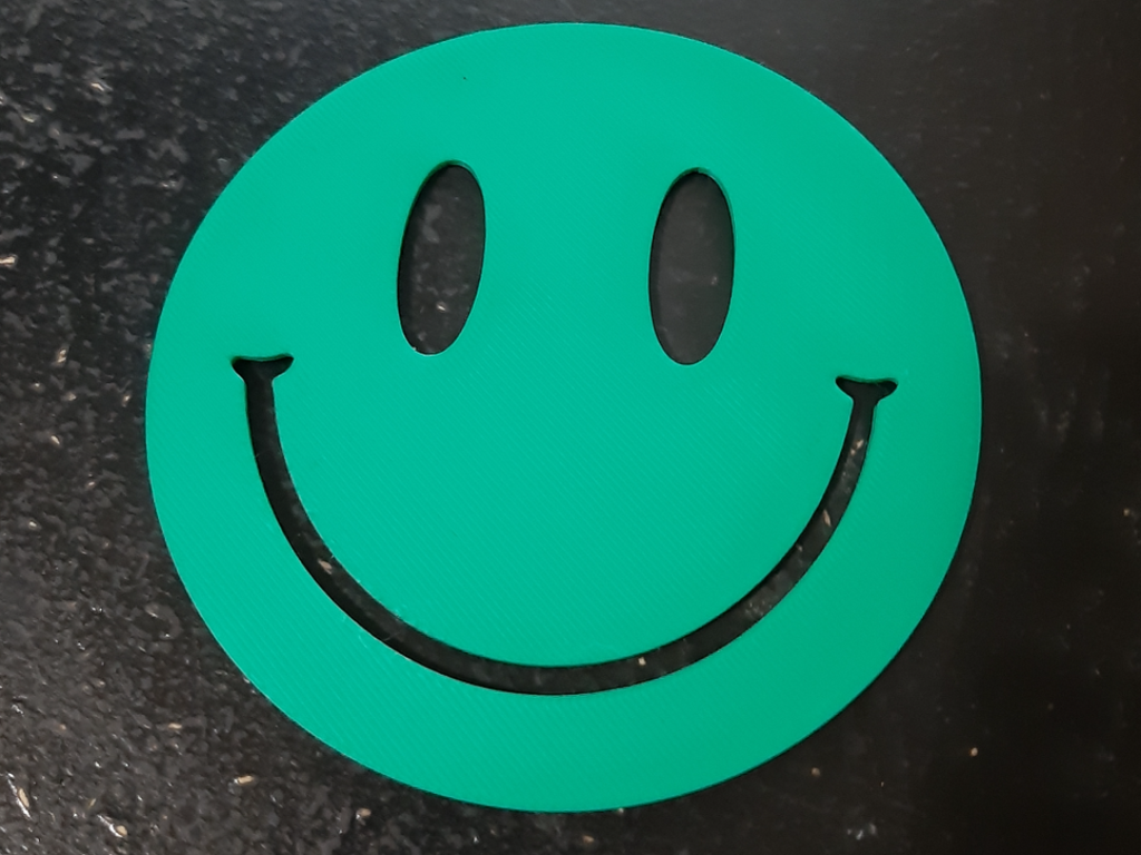 Smiley Face Stencil