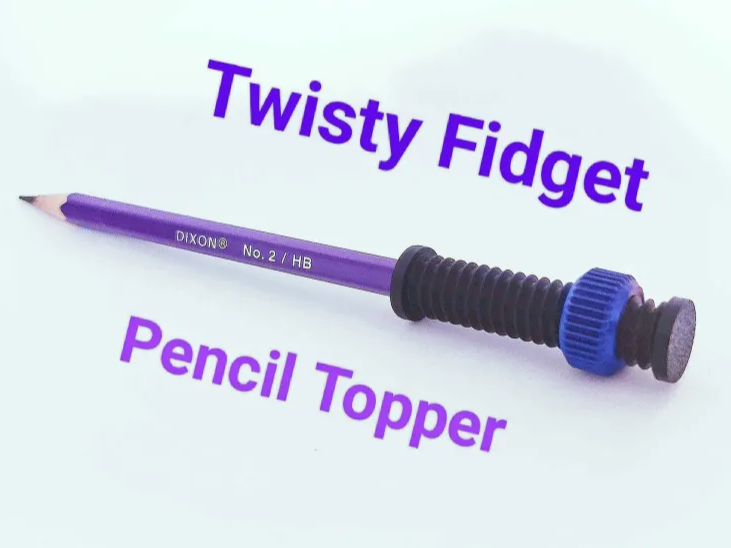 Twisty Fidget Pencil Topper