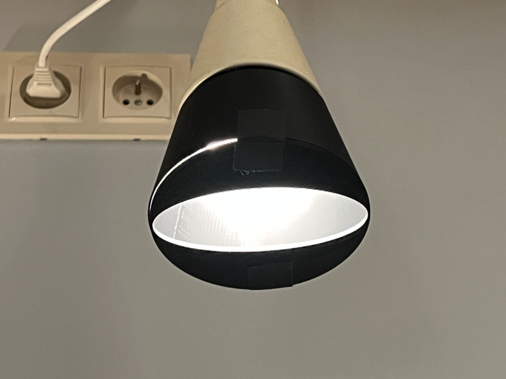 IKEA KVART LAMPSHADE OVAL